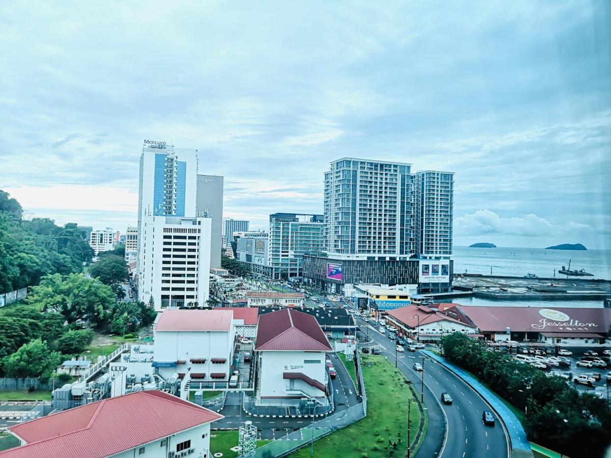 Jesselton Quay With City View Near Suria Sabah Mall & Jesselton Point Kota Kinabalu Eksteriør bilde