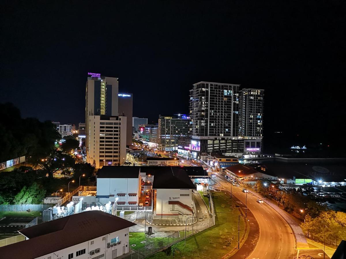 Jesselton Quay With City View Near Suria Sabah Mall & Jesselton Point Kota Kinabalu Eksteriør bilde