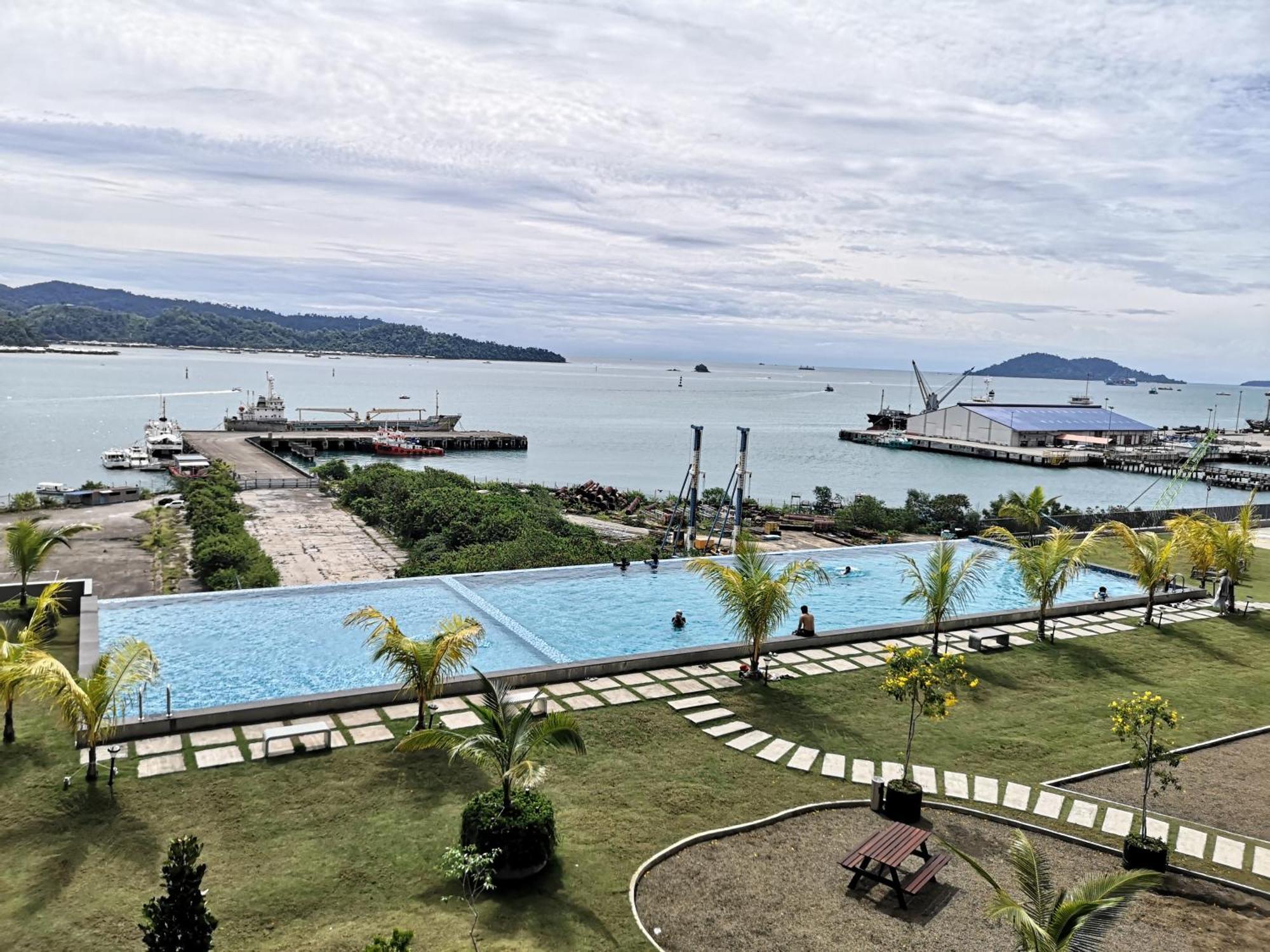 Jesselton Quay With City View Near Suria Sabah Mall & Jesselton Point Kota Kinabalu Eksteriør bilde